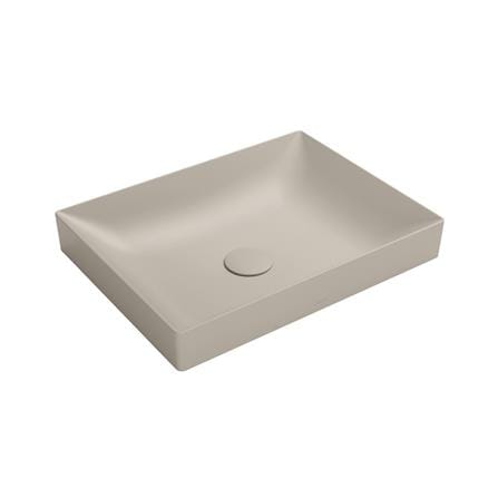อ่างล้างหน้าวางบนเคาน์เตอร์ TOTO LW4715R-MBE สีเบจ_0