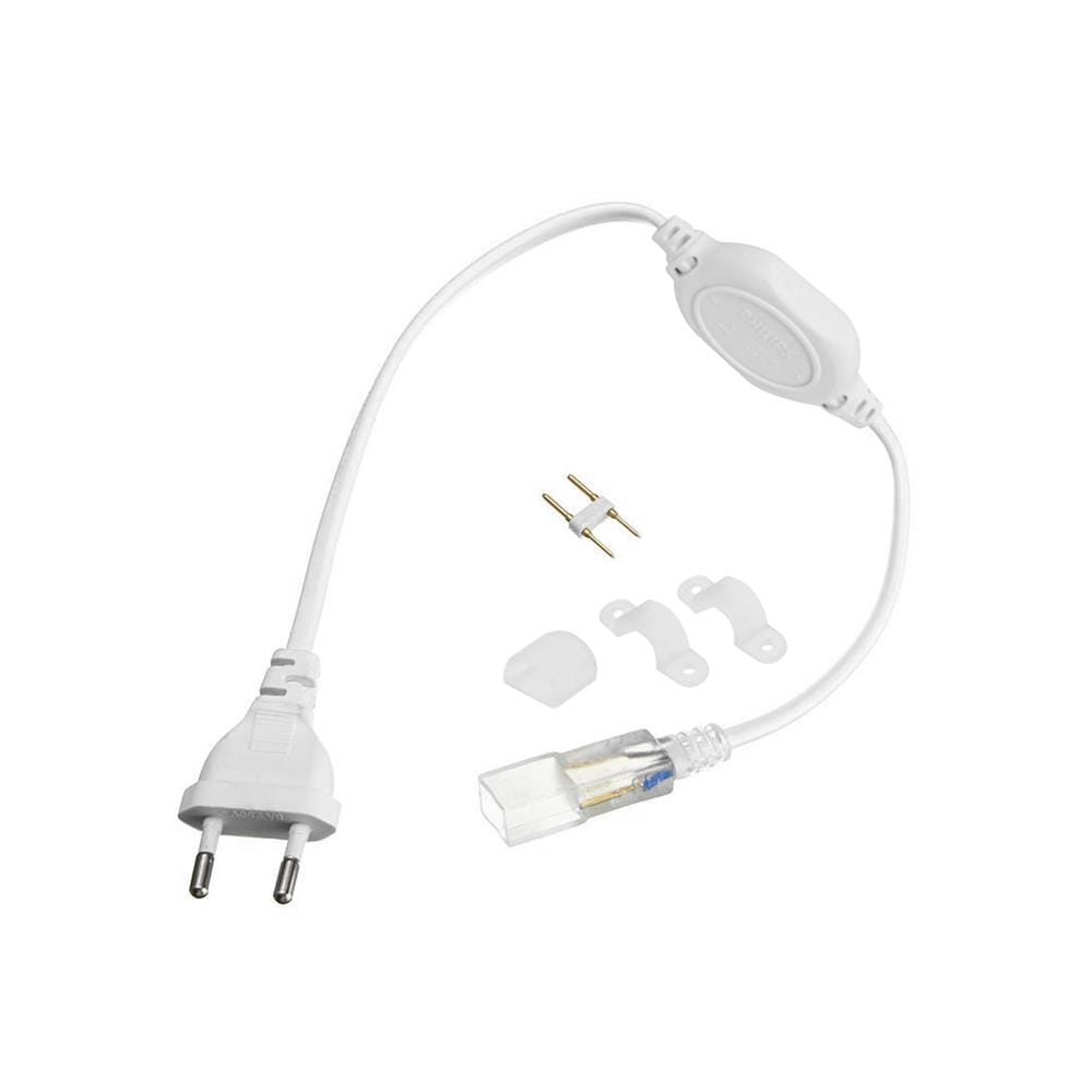 หัวจ่ายไฟสำหรับไฟเส้น LED PHILIPS SINGLE COLOR 220 โวลล์