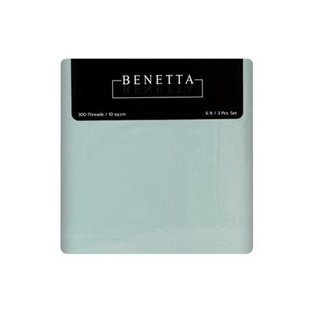 ชุดผ้าปูที่นอน 6 ฟุต (ชุด 3 ชิ้น) BENETTA CELLO สี GREEN_5