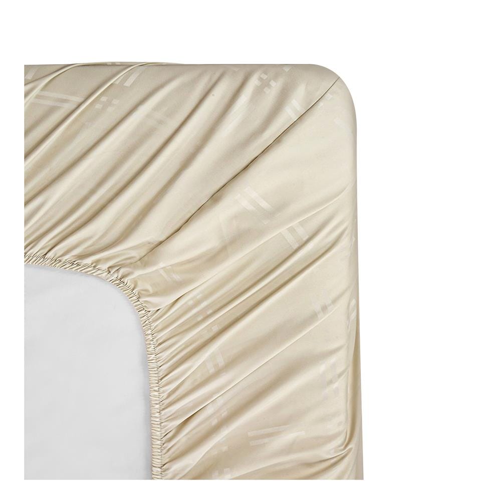 ชุดผ้าปูที่นอน 5 ฟุต (ชุด 3 ชิ้น) BENETTA LYOSOFT สี BEIGE