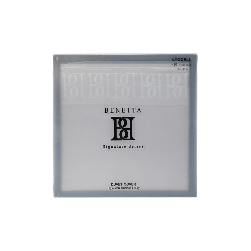 ปลอกผ้านวม BENETTA CLASSIC 100x90 นิ้ว สี GREY