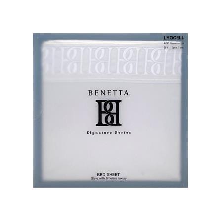 ชุดผ้าปูที่นอน 5 ฟุต (ชุด 3 ชิ้น) BENETTA CLASSIC สี GREY_6