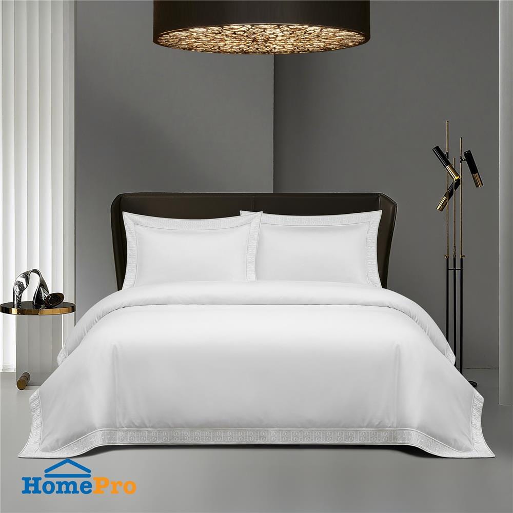 ปลอกผ้านวม BENETTA CLASSIC 100x90 นิ้ว สี WHITE