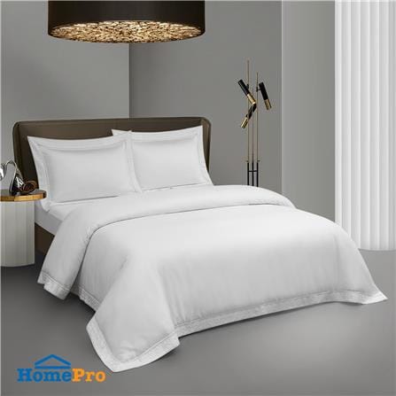 ปลอกผ้านวม BENETTA CLASSIC 100x90 นิ้ว สี WHITE_5