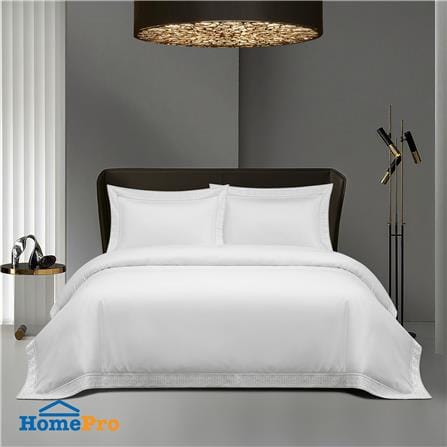 ปลอกผ้านวม BENETTA CLASSIC 100x90 นิ้ว สี WHITE_6