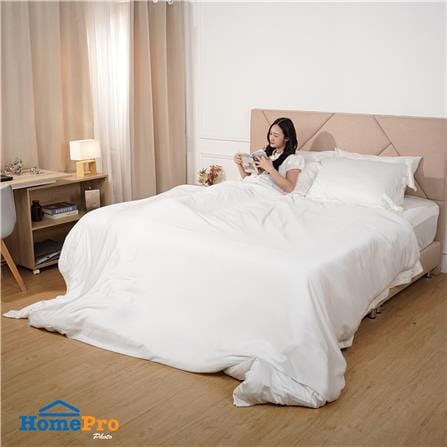 ปลอกผ้านวม BENETTA CLASSIC 100x90 นิ้ว สี WHITE_7