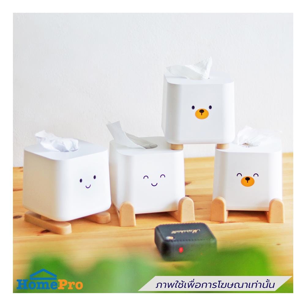 กล่องทิชชู่ MINIMAL SCULPT BEAR SMILE