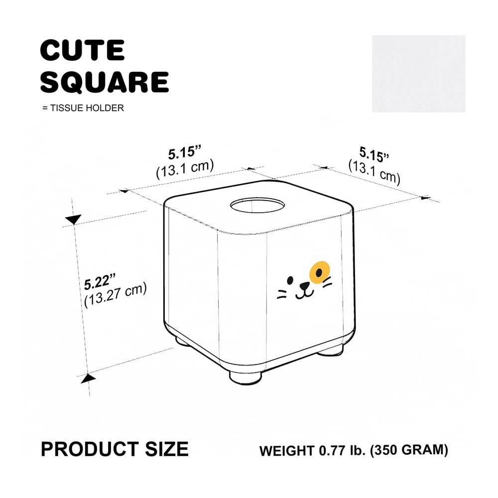 กล่องทิชชู่ MINIMAL SCULPT CAT STAND