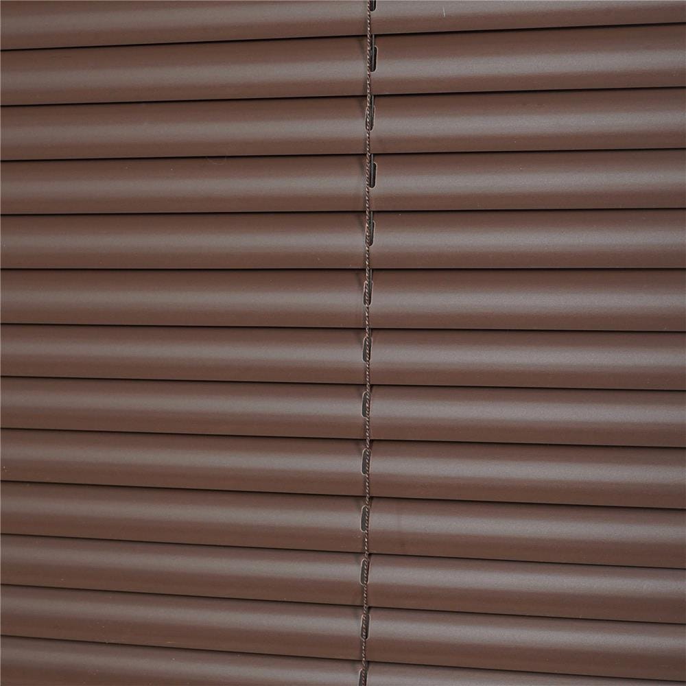 มู่ลี่ไวนิล HOME LIVING STYLE CORDLESS 90x130 ซม. สีน้ำตาลเข้ม