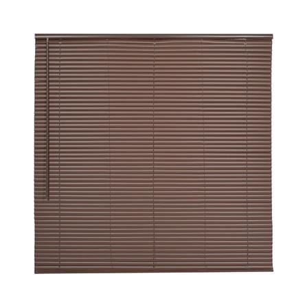 มู่ลี่ไวนิล HOME LIVING STYLE CORDLESS 120x160 ซม. สีน้ำตาลเข้ม_0