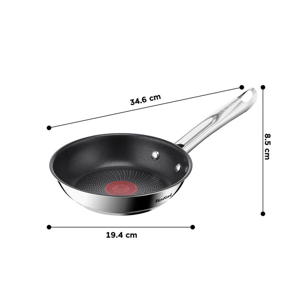 กระทะตื้น 18 ซม. TEFAL MINIS INOX-STAINLESS STEEL IH