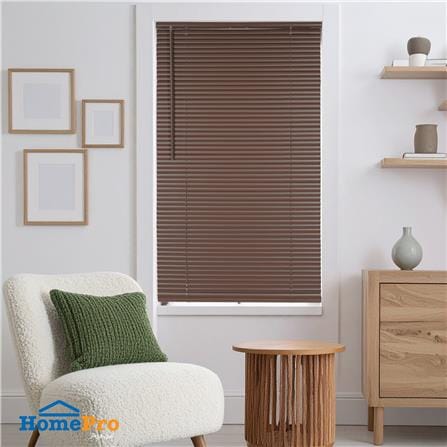 มู่ลี่ไวนิล HOME LIVING STYLE CORDLESS 70x130 ซม. สีน้ำตาลเข้ม_5