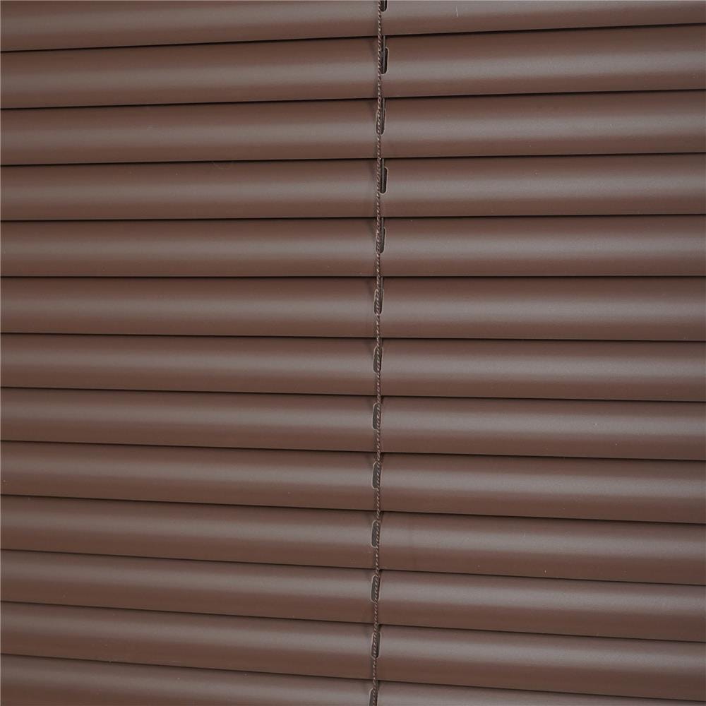 มู่ลี่ไวนิล HOME LIVING STYLE CORDLESS 90x160 ซม. สีน้ำตาลเข้ม