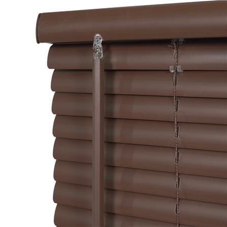 มู่ลี่ไวนิล HOME LIVING STYLE CORDLESS 90x160 ซม. สีน้ำตาลเข้ม_3