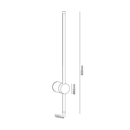 ไฟกิ่งภายใน LED CARINI MD008-3678 BK 10 วัตต์ DAYLIGHT/COOL WHITE/WARM WHITE สีขาว 1 หัว_6
