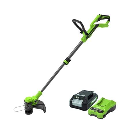 เครื่องเล็มหญ้าไร้สาย (พร้อมแบตเตอรี่) GREENWORKS GWS0001_0