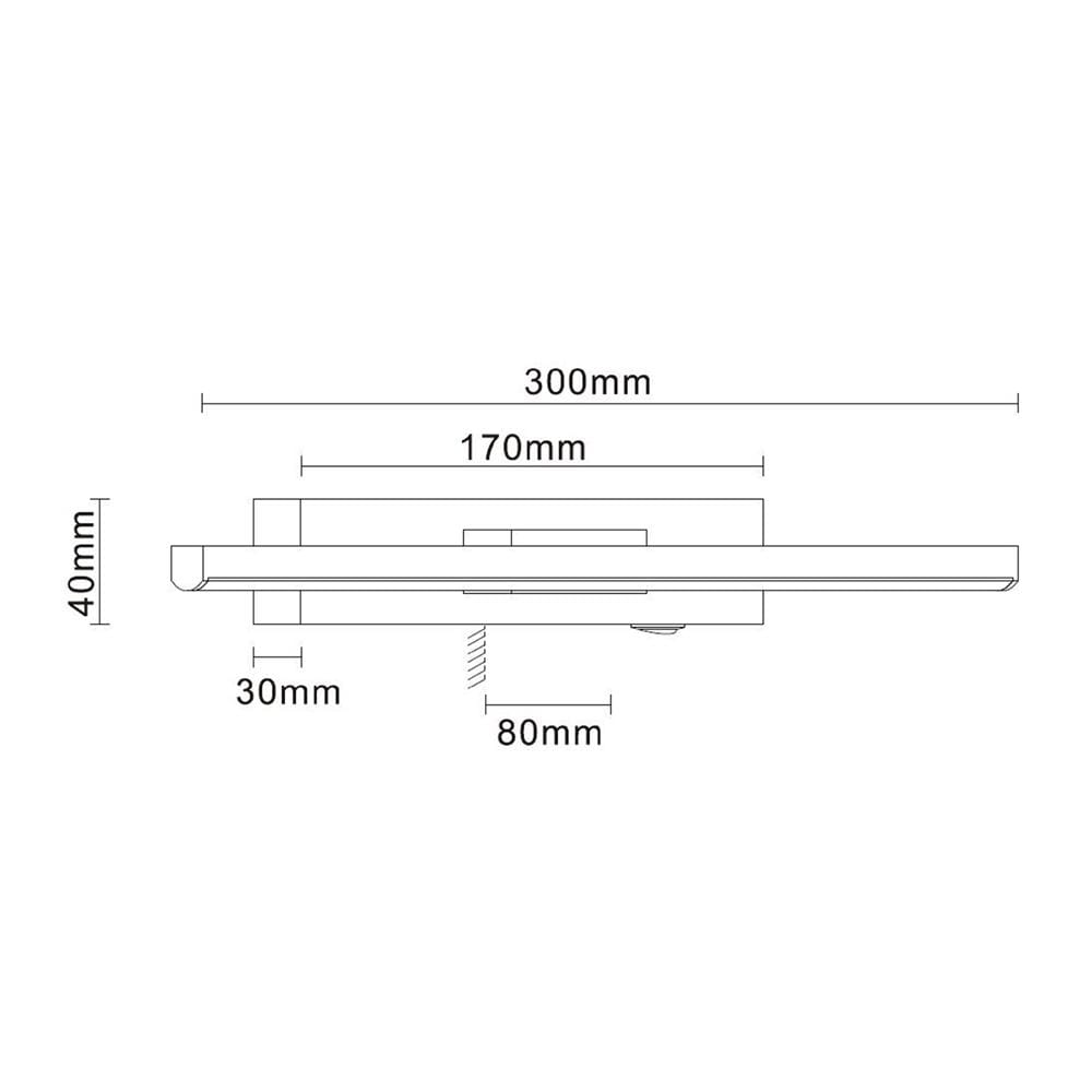 ไฟกิ่งภายใน LED CARINI MD008-3676 WH  5 วัตต์ DAYLIGHT/COOL WHITE/WARM WHITE สีขาว 1 หัว