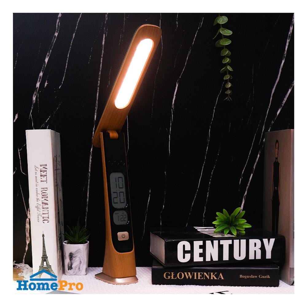 ไฟอ่านหนังสือ LED RIN 214431802 3 วัตต์ สีดำ/ลายไม้