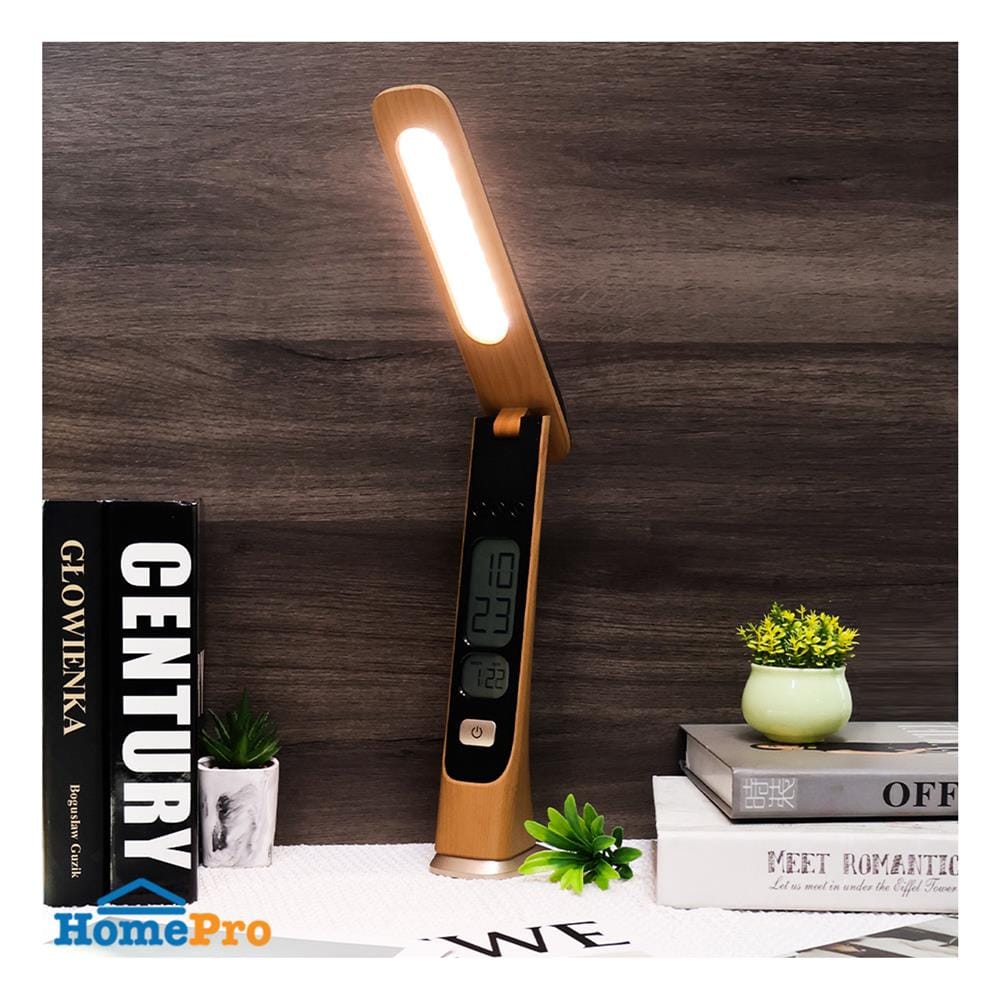 ไฟอ่านหนังสือ LED RIN 214431802 3 วัตต์ สีดำ/ลายไม้