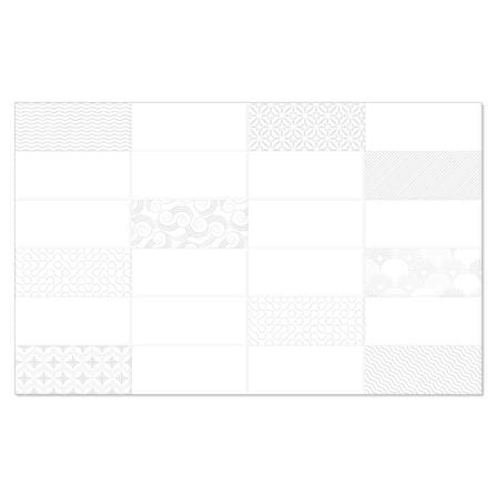 กระเบื้องผนัง 25x40 ซม. ภูผา อัลเทีย ไวท์ A 1 ตร.ม.