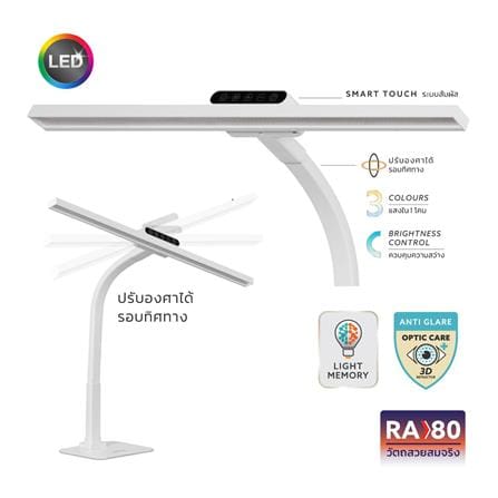 ไฟอ่านหนังสือ LED LAMPTAN PANORAMA 10 วัตต์ สีขาว_8