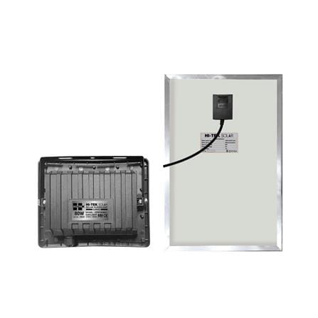 สปอตไลท์ SOLAR HI-TEK HFSF80W 80 วัตต์ DAYLIGHT สีดำ (1 แถม 1)_2