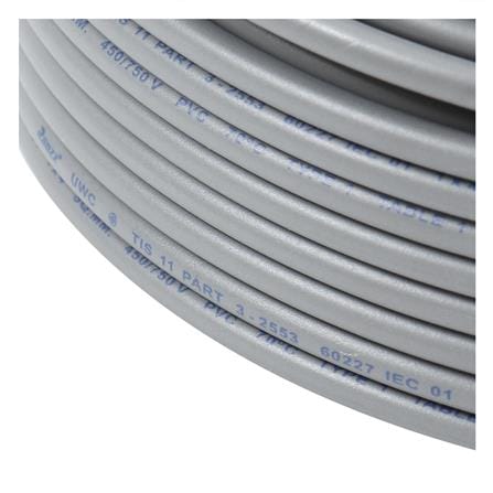 สายไฟ THW IEC01 RANZZ 1x4 ตร.มม. 50 ม. สีเทา_2