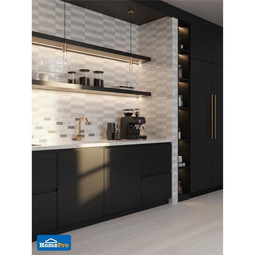 กระเบื้องผนัง 25x40 ซม. ภูผา เดนิส ไวท์ A 1 ตร.ม.