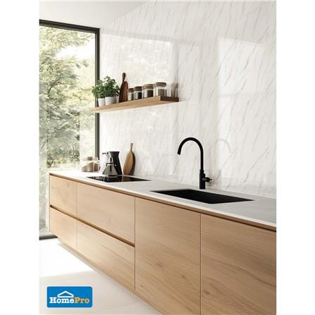 กระเบื้องผนัง 25x40 ซม. TARA ดาร์ล่า มาร์เบิล ไวท์ A 1 ตร.ม._5