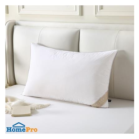 หมอนหนุน ขนห่าน BENETTA EXTRA GOOSE DOWN SOFT 22x35 นิ้ว สีขาว_5