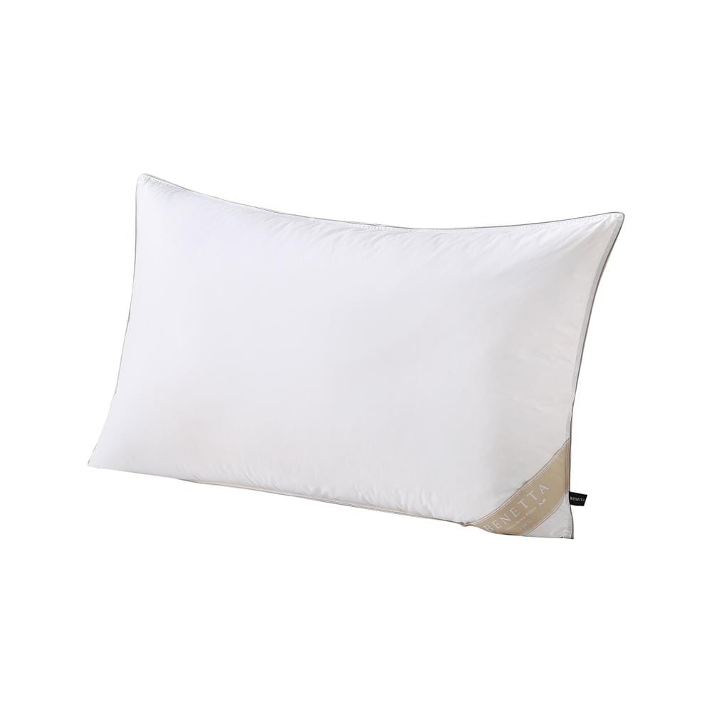 หมอนหนุน ขนห่าน BENETTA EXTRA GOOSE DOWN FIRM 22x35 นิ้ว สีขาว