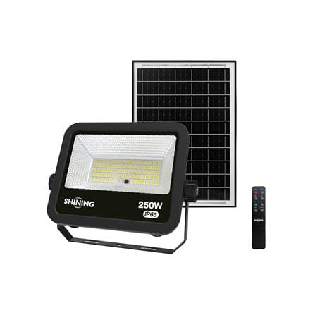 สปอตไลท์ SOLAR SHINING PLUTO 250 วัตต์ DAYLIGHT สีดำ_0