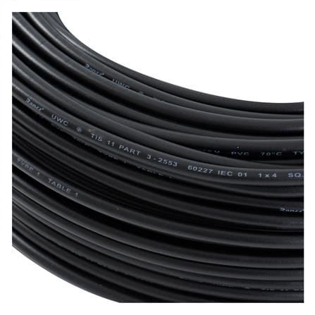 สายไฟ THW IEC01 RANZZ 1x4 ตร.มม. 50 ม. สีดำ_2