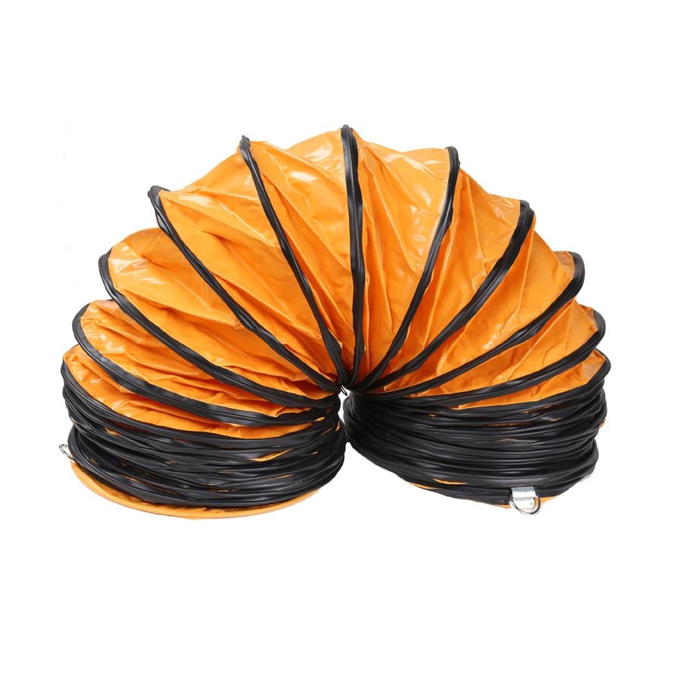 ท่อพัดลมดูดอากาศ 16 นิ้ว YUSHI YUS-PIPEPVT40 สีส้ม/ดำ
