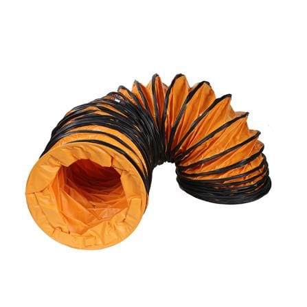 ท่อพัดลมดูดอากาศ 10 นิ้ว YUSHI YUS-PIPEPVT25 สีส้ม/ดำ_2