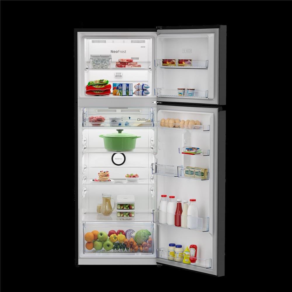 ตู้เย็น 2 ประตู BEKO RDNT445I10K 14.3 คิว สีเทาเข้ม