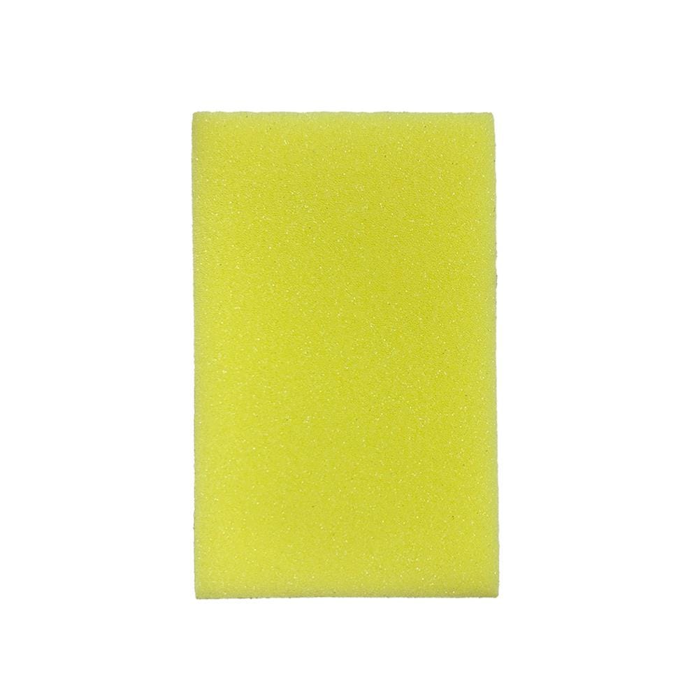 แผ่นใยขัดพร้อมฟองน้ำ SCOTCH-BRITE 15x9x3 ซม. สีเขียว/เหลือง