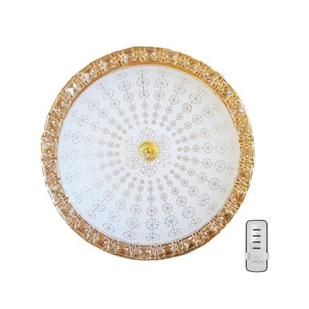 ไฟเพดาน LED NEOLIGHT 206-500 19.5 นิ้ว 96 วัตต์ DAYLIGHT/COOL WHITE/WARM WHITE สีทอง_0