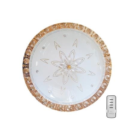 ไฟเพดาน LED NEOLIGHT 204-500 19.5 นิ้ว 96 วัตต์ DAYLIGHT/COOL WHITE/WARM WHITE สีทอง_0