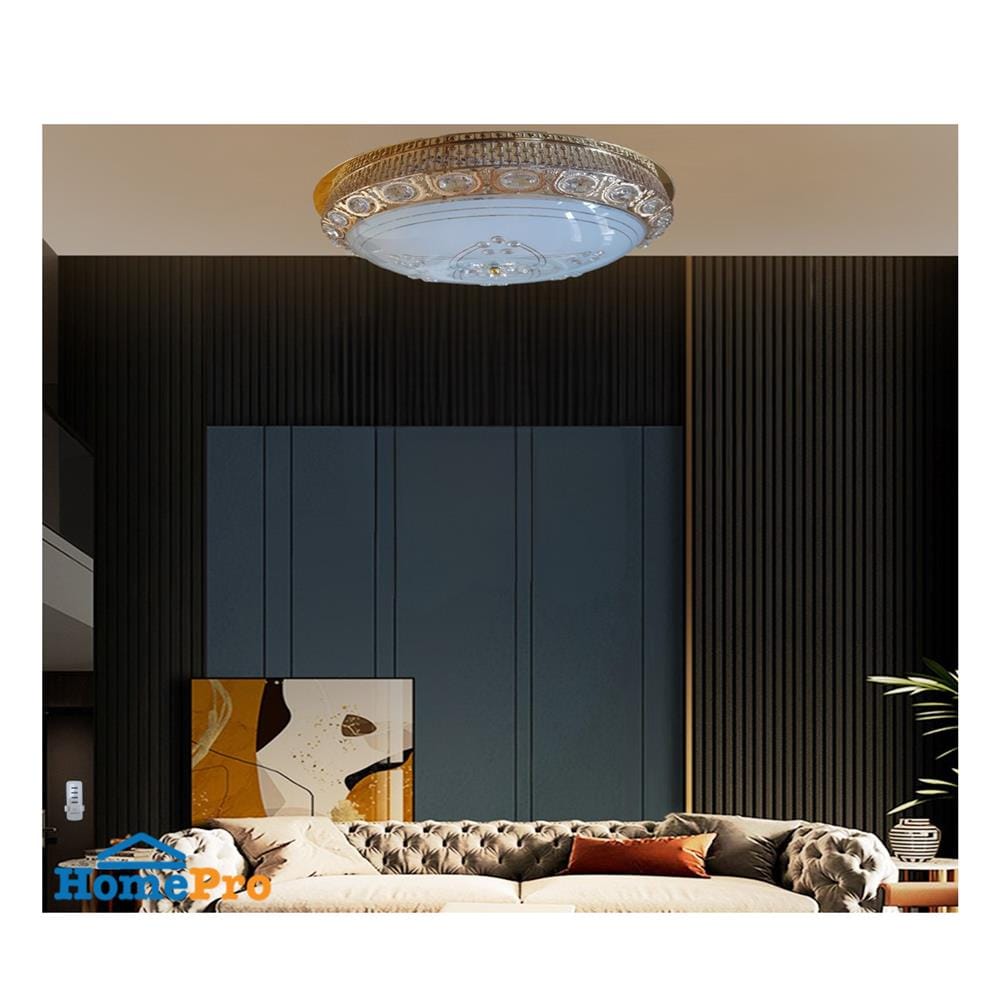 ไฟเพดาน LED NEOLIGHT 203-500 19.5 นิ้ว 96 วัตต์ DAYLIGHT/COOL WHITE/WARM WHITE สีทอง