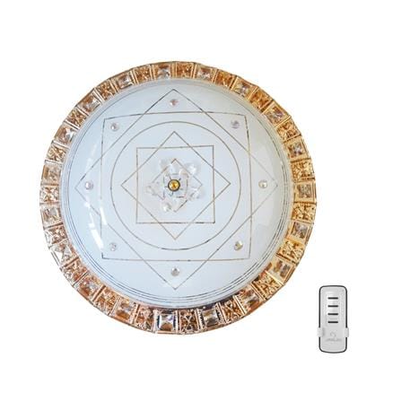 ไฟเพดาน LED NEOLIGHT 205-500 19.5 นิ้ว 96 วัตต์ DAYLIGHT/COOL WHITE/WARM WHITE สีทอง_0