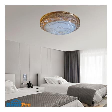 ไฟเพดาน LED NEOLIGHT 205-500 19.5 นิ้ว 96 วัตต์ DAYLIGHT/COOL WHITE/WARM WHITE สีทอง_4