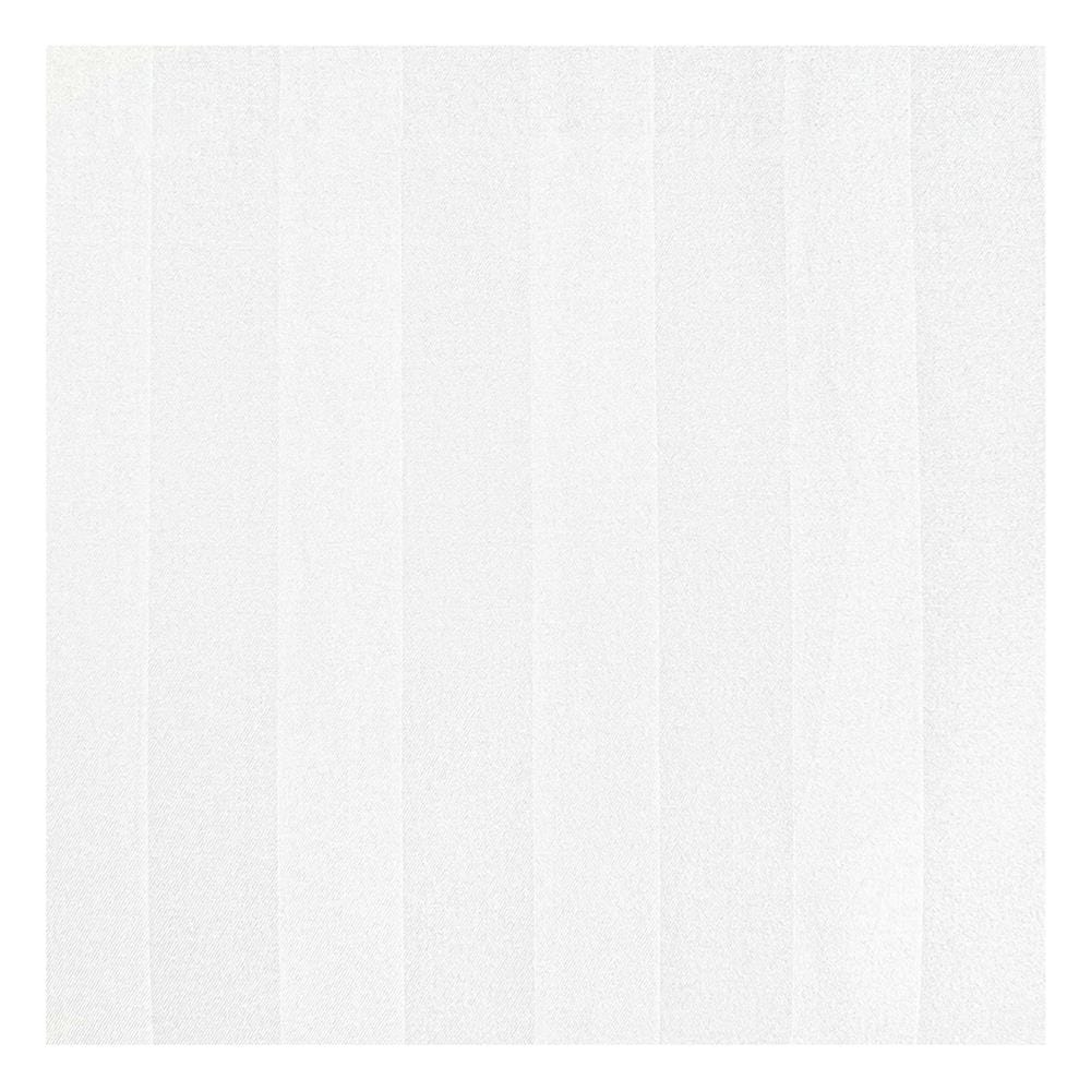 ผ้าปูที่นอน PICASSO MICRO 300TC STRIPE 72x78 นิ้ว สี WHITE
