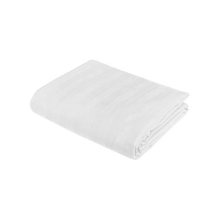 ผ้าปูที่นอน PICASSO MICRO 300TC STRIPE 72x78 นิ้ว สี WHITE_2