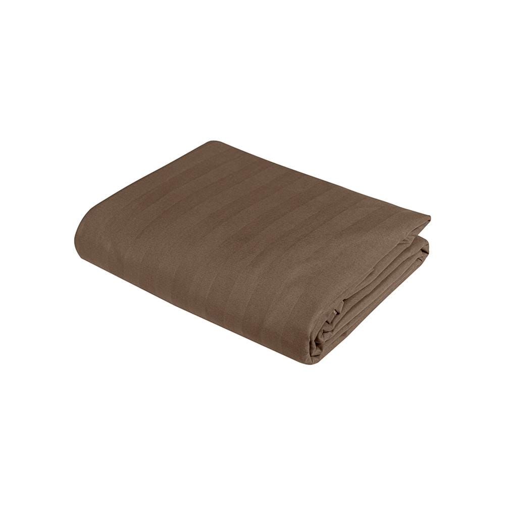 ผ้าปูที่นอน PICASSO MICRO 300TC STRIPE 60x78 นิ้ว สี BROWN