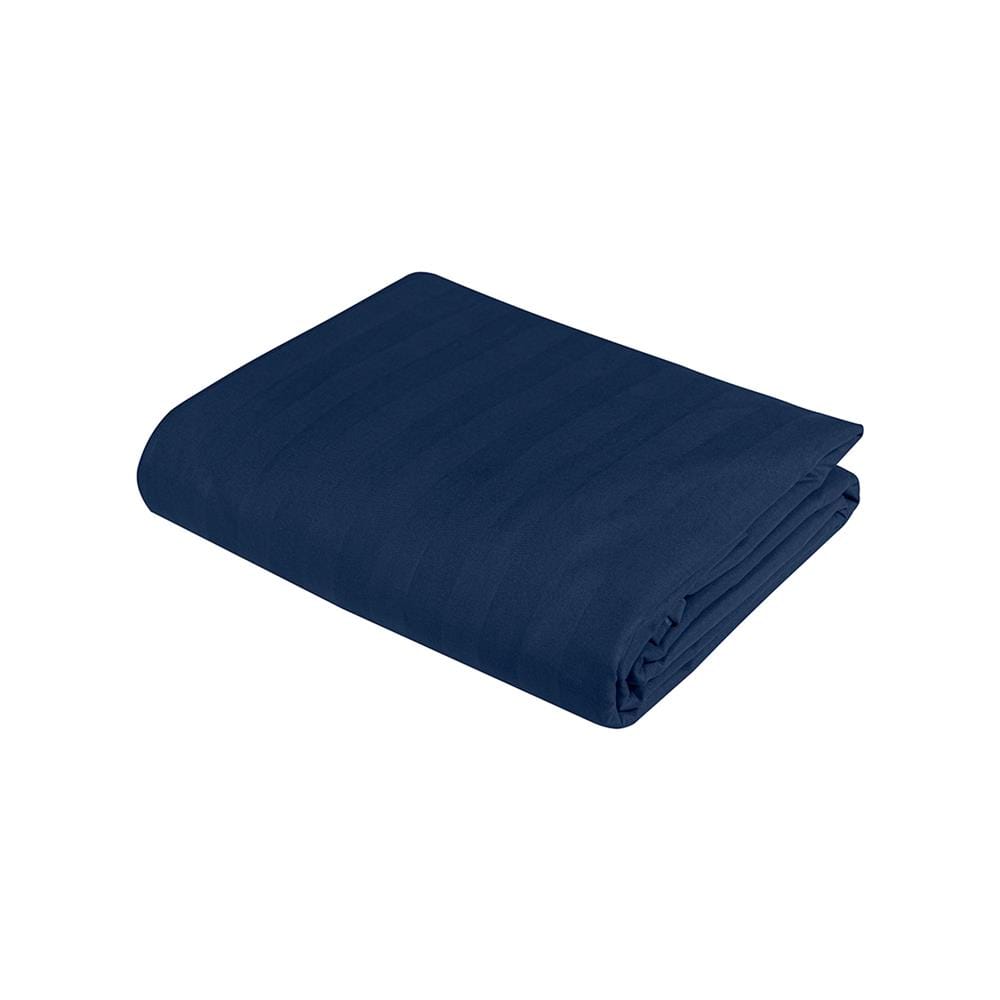 ผ้าปูที่นอน PICASSO MICRO 300TC STRIPE 72x78 นิ้ว สี BLUE