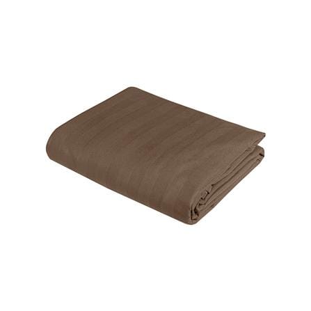 ผ้าปูที่นอน PICASSO MICRO 300TC STRIPE 42x78 นิ้ว สี BROWN_2