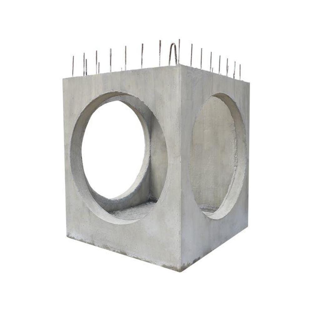 บ่อพักคอนกรีต 3 ทาง (ท่อ 100) IQC 150x150x170x20 ซม.