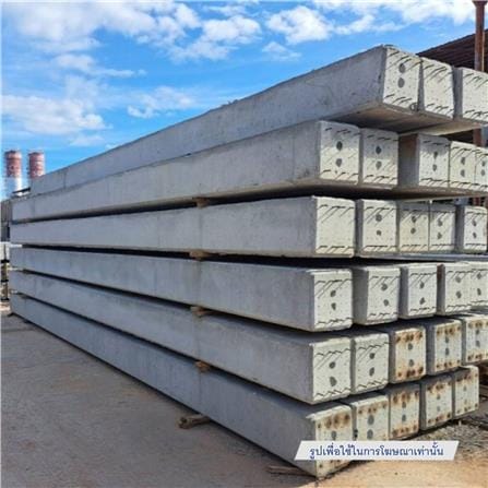 เสาเข็มคอนกรีตอัดแรง สี่เหลี่ยมตัน IQC 18x18x400 ซม._2