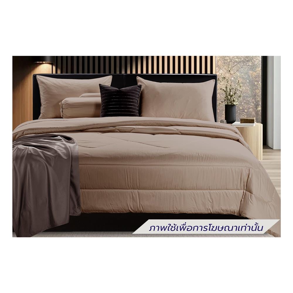ชุดผ้าปูที่นอน 5 ฟุต (ชุด 6 ชิ้น) STEVENS PURE COTTON PZ02LB